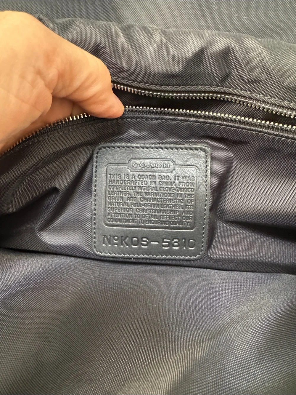 Vintage Coach 5310 Hudson Executive Briefcase